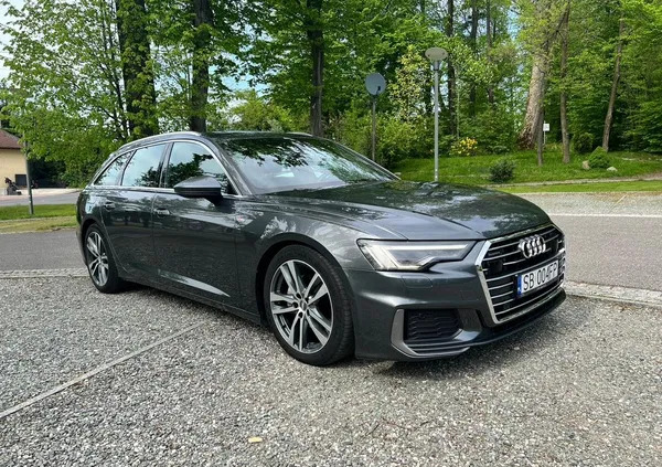 śląskie Audi A6 cena 129900 przebieg: 245600, rok produkcji 2019 z Łask